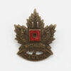 WWI 11th Canadian Railway Troops Battalion C.E.F. Collar Badge