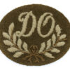 British Army Driver/Operator (D.O.) Cloth Proficiency Arm Badge