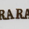 Pair of Royal Artillery (R.A.) Shoulder Titles