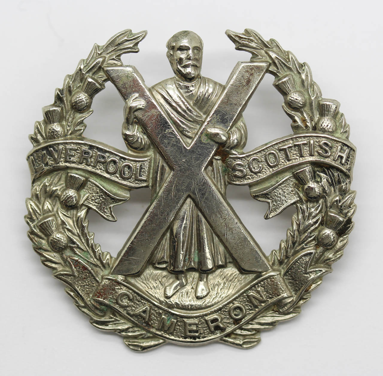 Liverpool Scottish Cap Badge