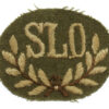 British Army Searchlight Operator (S.L.O.) Cloth Proficiency Arm Badge