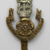 Loyal North Lancashire Regiment Cap Badge - King's Crown