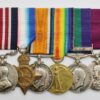 WW1 Military Medal, 1914-15 Star Trio, GSM (Clasp - Iraq) and LS&GC Medal Group of Six - Cpl. D. Cotter, Royal Artillery
