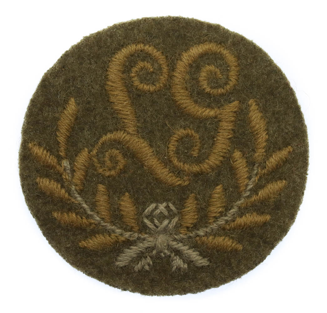 British Army Light Machine Gunner (L.G.) Cloth Proficiency Arm Badge