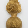 Victorian Royal Irish Fusiliers Fur Cap Grenade Badge