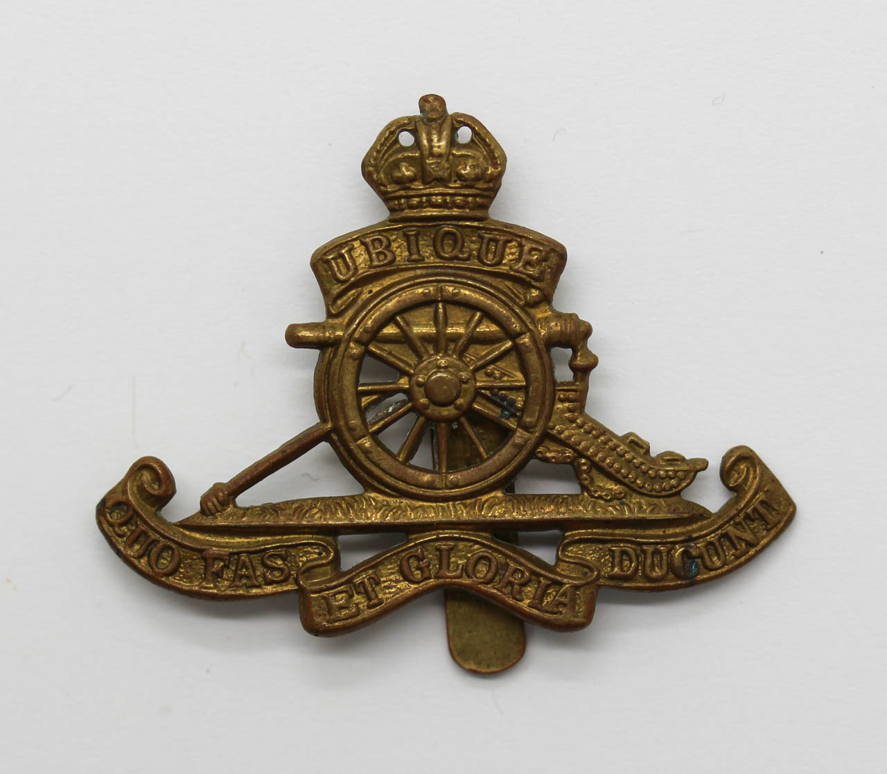 Royal Artillery Beret Badge - King's Crown