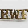 Royal Welsh Fusiliers (RWF) Shoulder Title