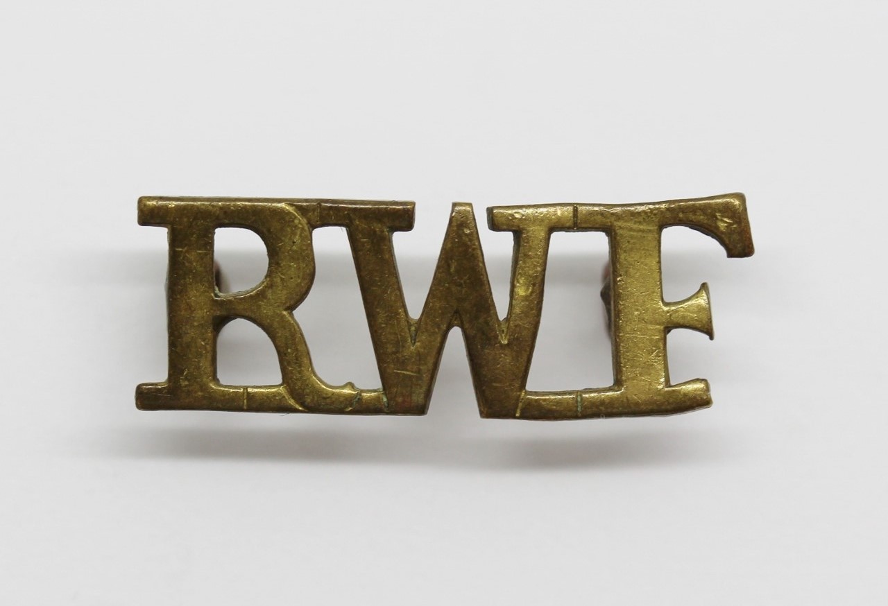 Royal Welsh Fusiliers (RWF) Shoulder Title