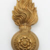 Royal Fusiliers Fur Cap Grenade Badge - King's Crown