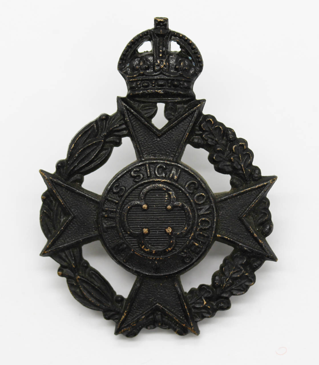 Royal Army Chaplains Department Cap Badge - King's Crown