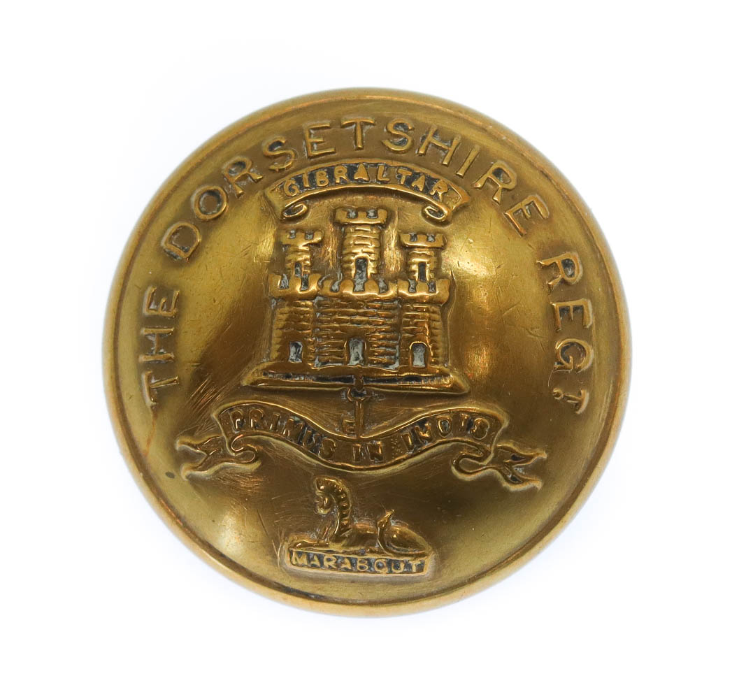 The Dorsetshire Regiment Officer's Button (25mm)