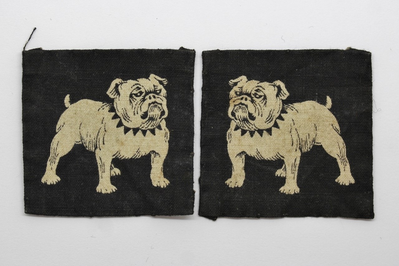 Pair of Eastern Command Printed Formation Signs