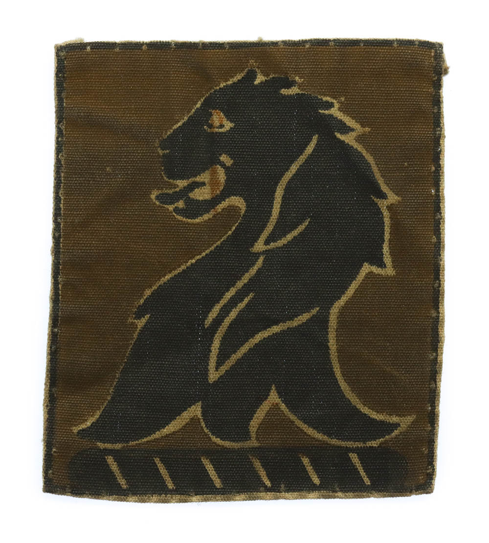 10th Anti-Aircraft Division Printed Formation Sign