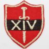 14th Army Cloth Formation Sign