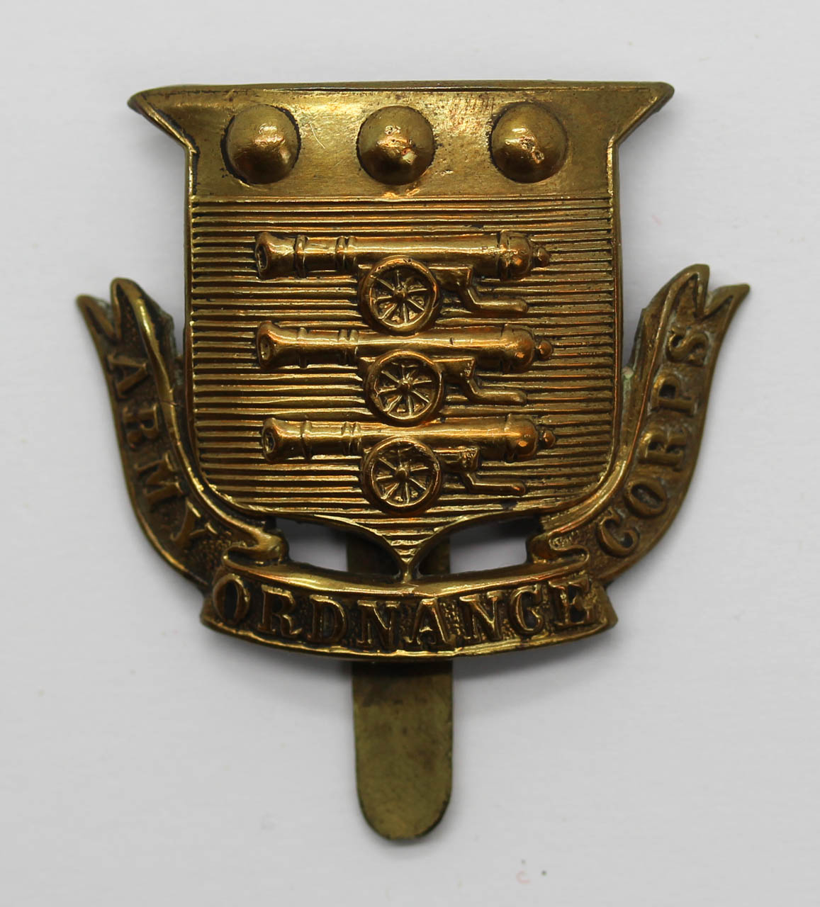 Army Ordnance Corps Cap Badge
