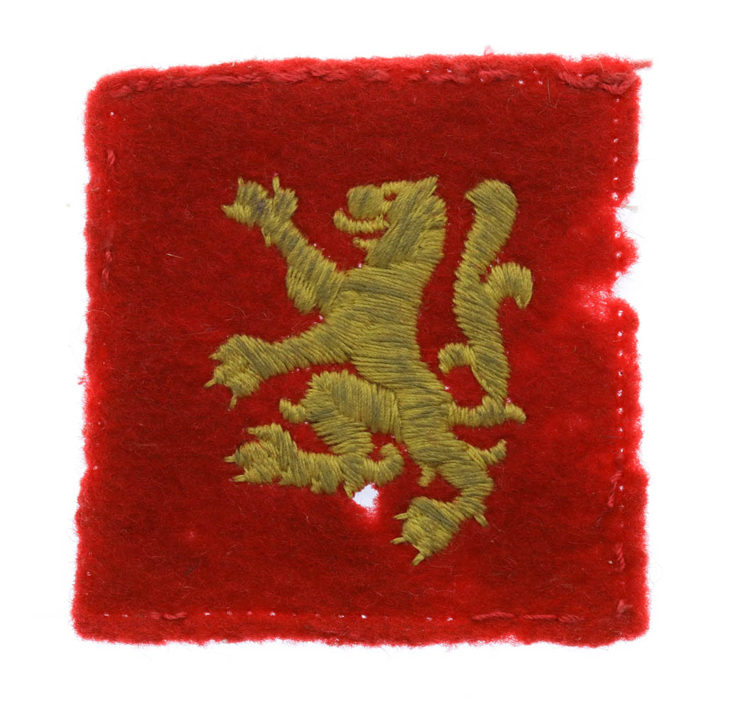 Scottish Command Troops Cloth Formation Sign
