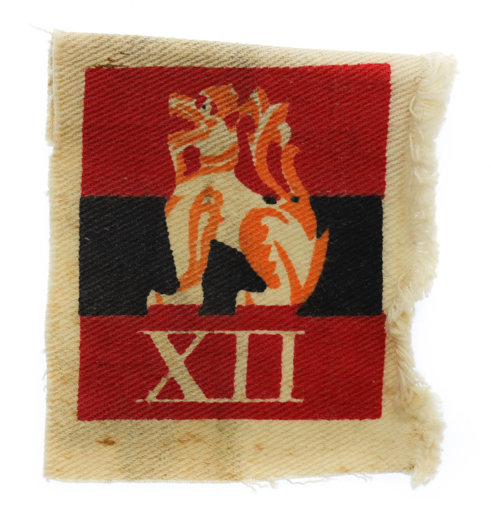 12th Army Printed Formation Sign