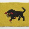 11th Armoured Division Cloth Formation Sign