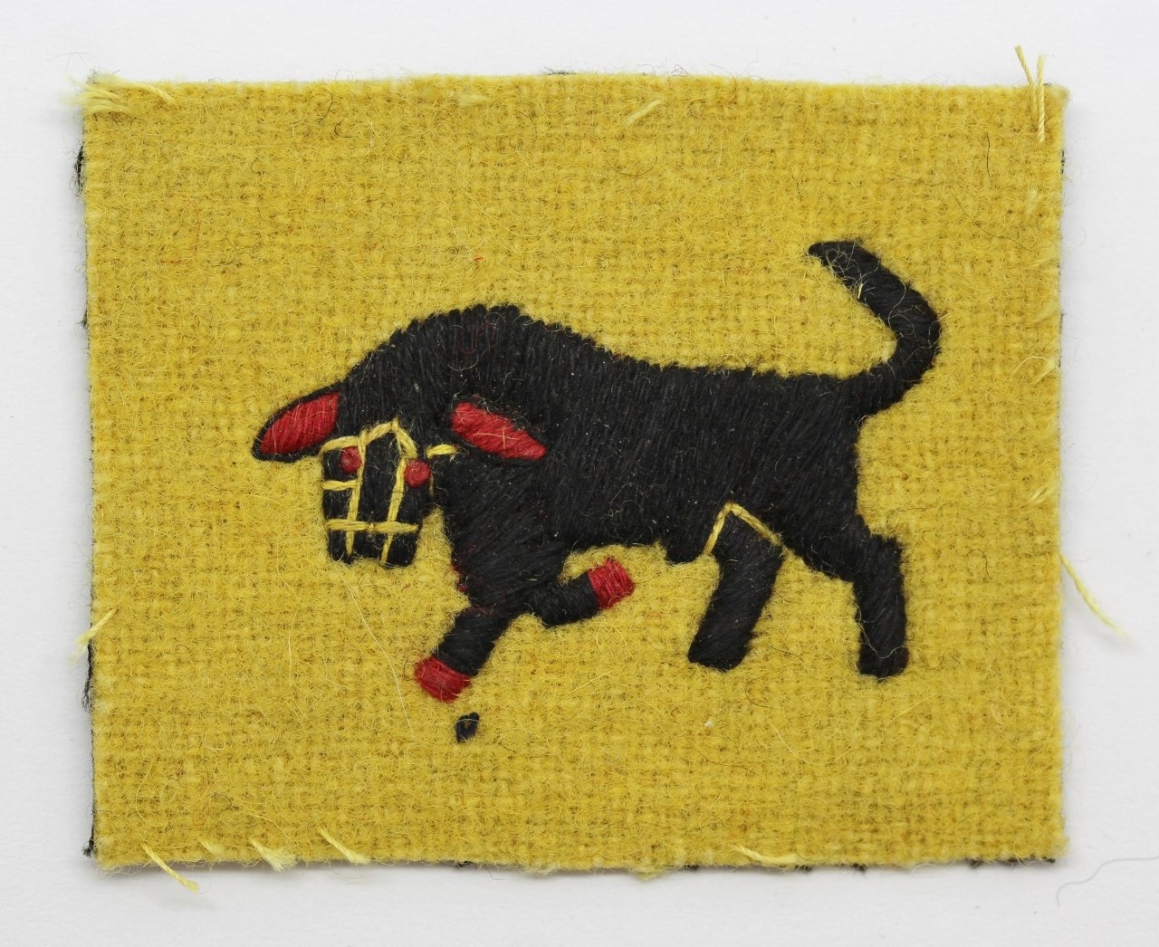 11th Armoured Division Cloth Formation Sign