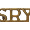 Sherwood Rangers Yeomanry (SRY) Shoulder Title