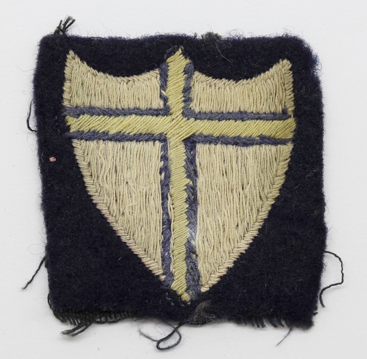 British Troops Austria Cloth Formation Sign