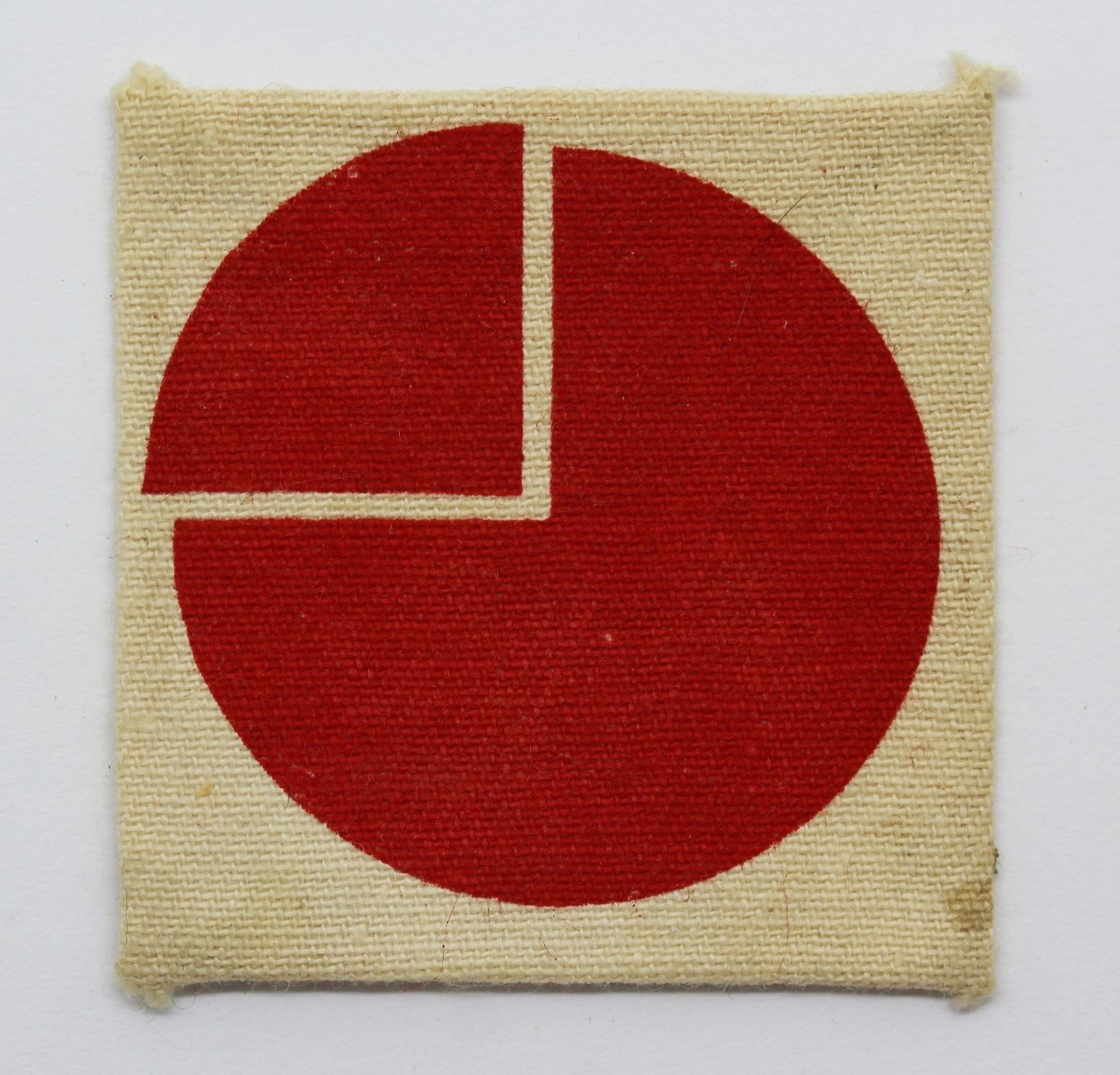 4th Infantry Division Printed Formation Sign (2nd Pattern).