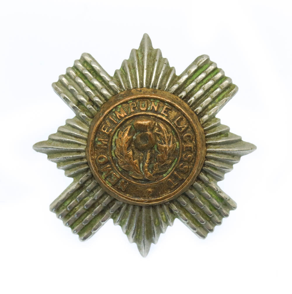 Scots Guards N.C.O's Bi-metal Collar Badge
