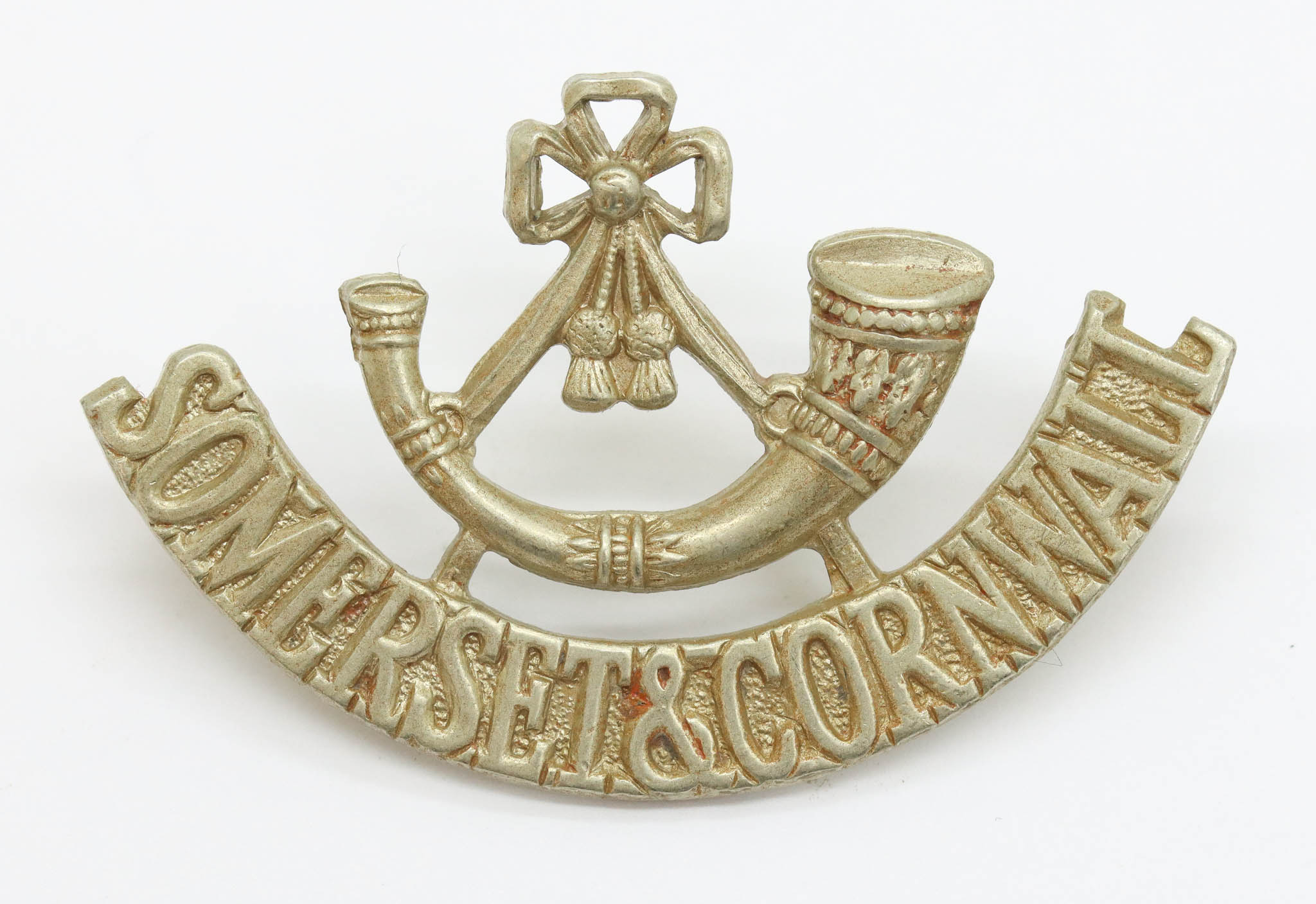 Somerset & Cornwall Light Infantry (BUGLE/SOMERSET&CORNWALL) Shoulder Title