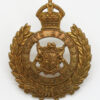 South African Engineers Cap Badge - King's Crown