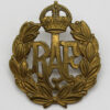 Royal Air Force (R.A.F.) Cap Badge - King's Crown