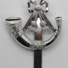 Light Infantry Anodised (Staybright) Cap Badge