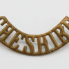 Cheshire Regiment (CHESHIRE) Shoulder Title