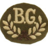 British Army Bren Gunner (B.G.) Cloth Proficiency Arm Badge