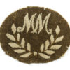 British Army Mortar Man (M.M.) Cloth Proficiency Arm Badge