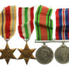 WW2 and Territorial Efficiency Medal Group of Six - Pte. L.C.F. Berry, Royal Military Police