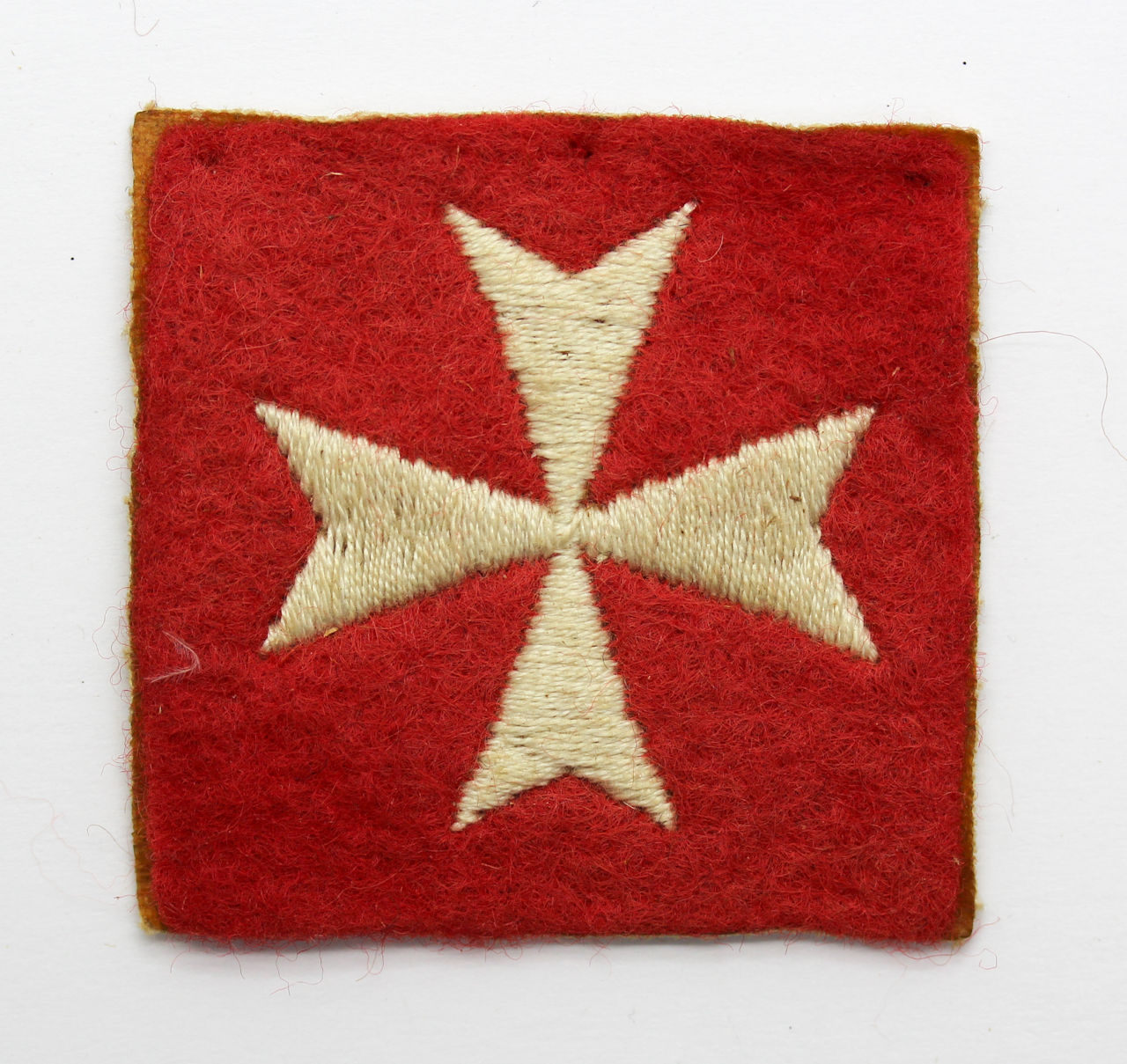 British Troops Malta Garrison Cloth Formation Sign