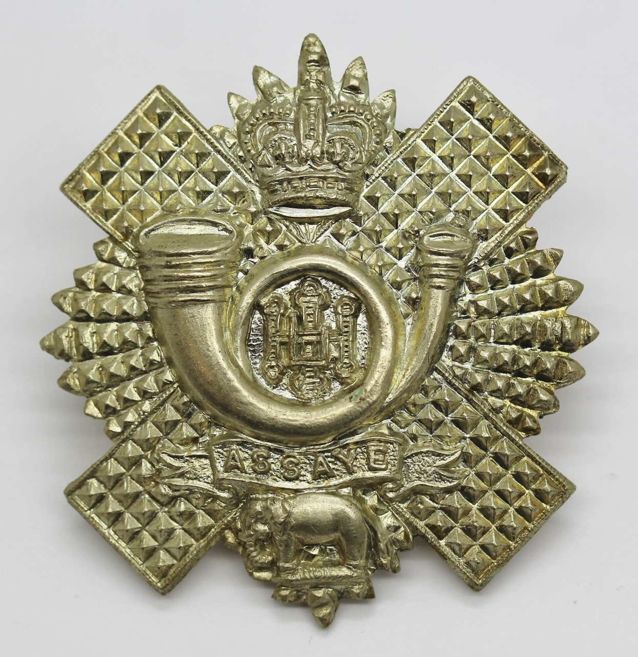 Highland LIght Infantry (H.L.I.) Cap Badge - Queen's Crown