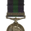 General Service Medal (Clasp - Malaya) - Pte. P Hendry, Gordon Highlanders