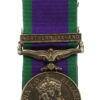 Campaign Service Medal (Clasp - Northern Ireland) - Pte. A. Moir, Devonshire & Dorset Regiment