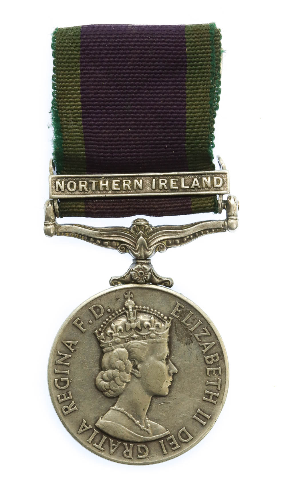 Campaign Service Medal (Clasp - Northern Ireland) - Pte. P. Bevan, Worcestershire & Sherwood Foresters