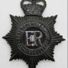 Bedfordshire & Luton Constabulary Night Helmet Plate - Queens Crown