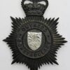 Gwynedd Constabulary Night Helmet Plate - Queens Crown