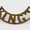 King's Liverpool Regiment (KING'S) Shoulder Title