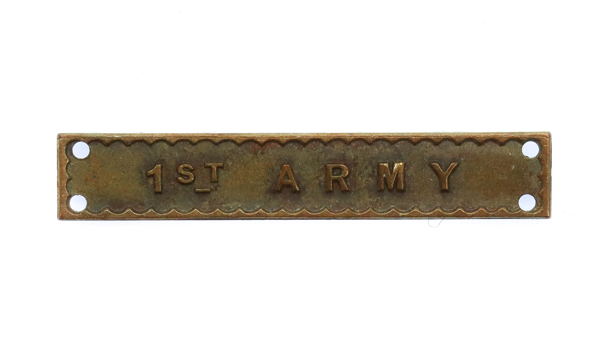 WW2 1st Army Medal Clasp for Africa Star