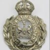 Newcastle - Upon - Tyne City Police Wreath Helmet Plate - King's Crown
