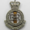 Royal Military Academy Sandhurst Cap Badge - Queen's Crown