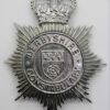 Derbyshire Constabulary Helmet Plate - Queen's Crown