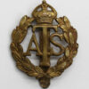 Auxiliary Territorial Service (A.T.S.) Cap Badge - King's Crown