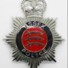 Essex Police Enamelled Helmet Plate - Queen's Crown