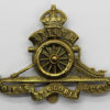 Royal Artillery (Revolving Wheel) Cap Badge - King's Crown